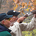 A sporting clays shooting lesson at the Nemacolin Field Club